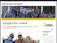 Tablet Screenshot of marathoncartagena.com
